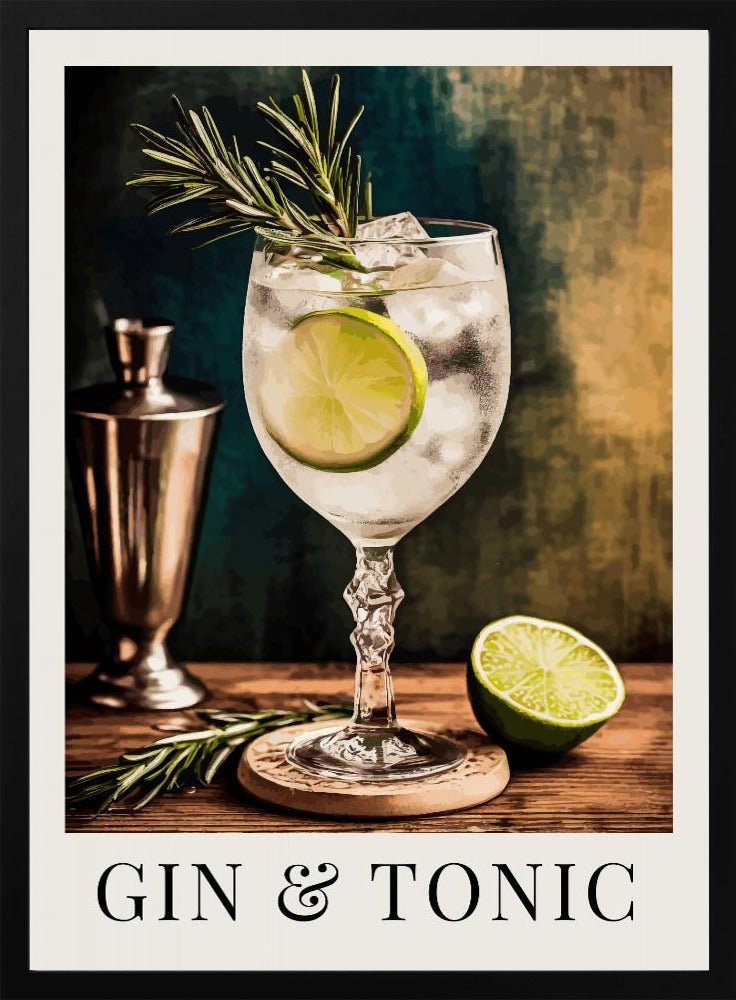 Gin & Tonic - plakatstore
