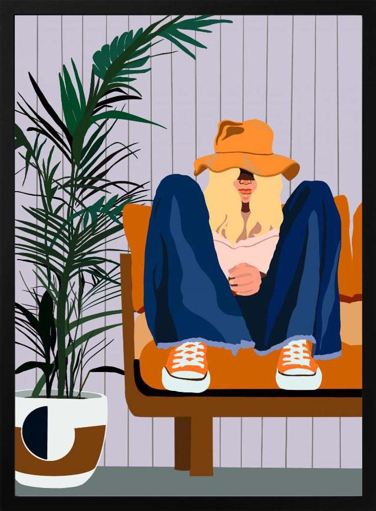Girl Chilling - plakatstore