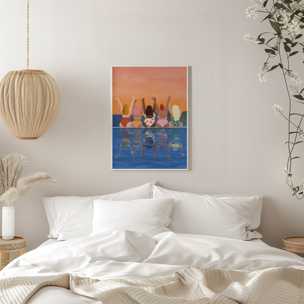 Girls and The Sun - plakatstore