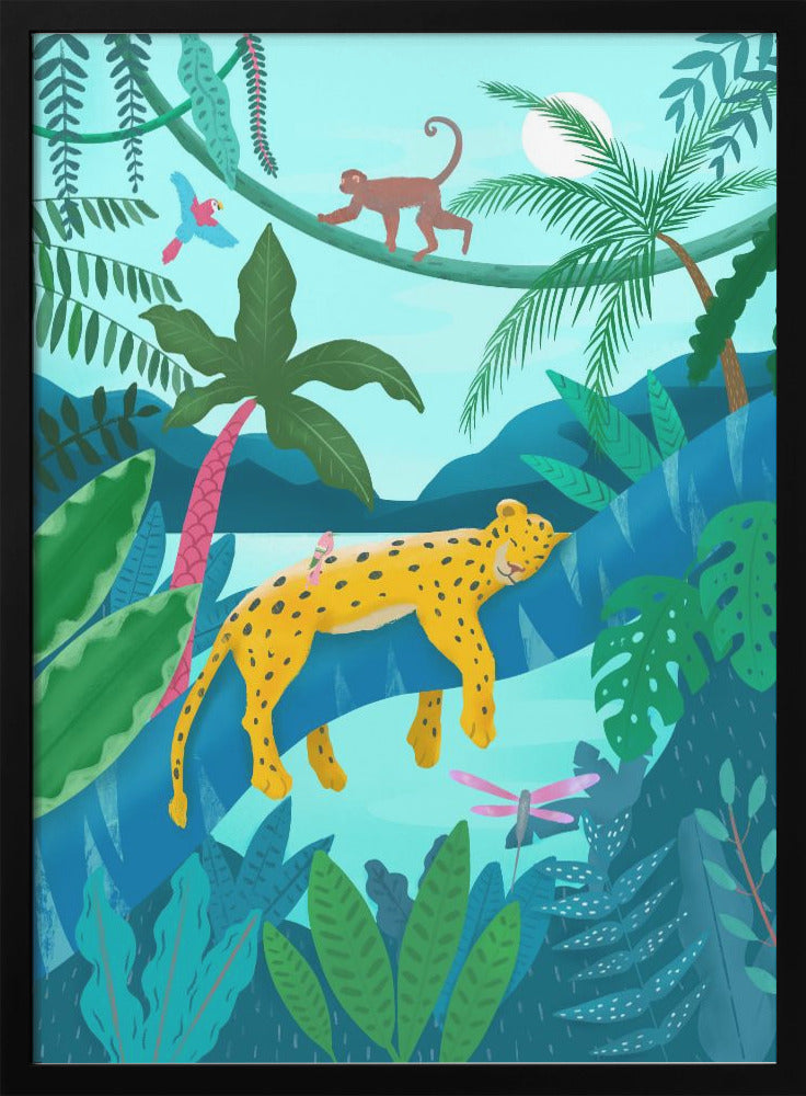 Jungle Leopard - plakatstore