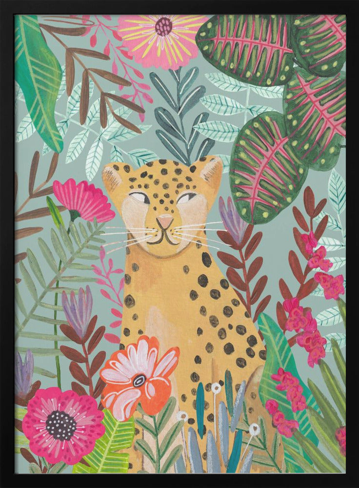 Leopard in the Jungle - plakatstore