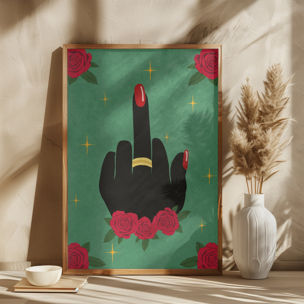 Middle Finger - plakatstore
