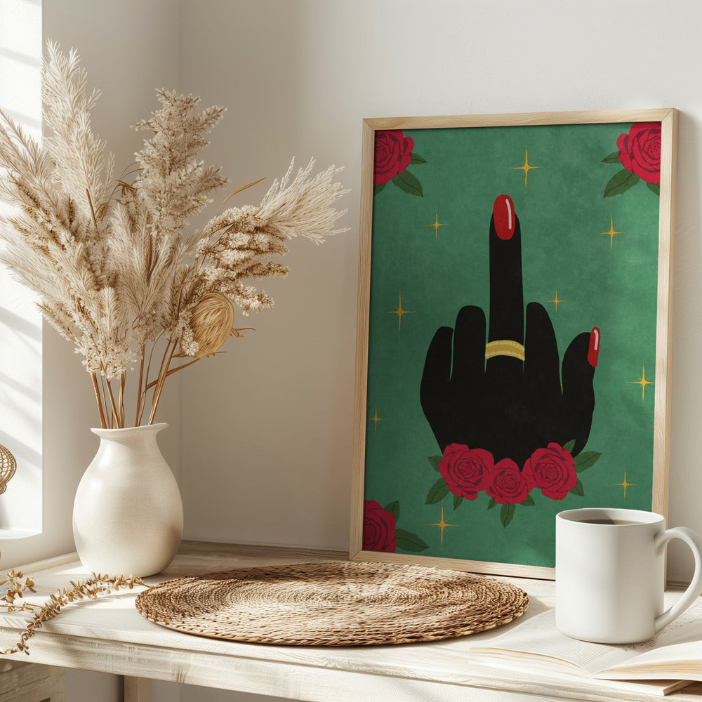 Middle Finger - plakatstore