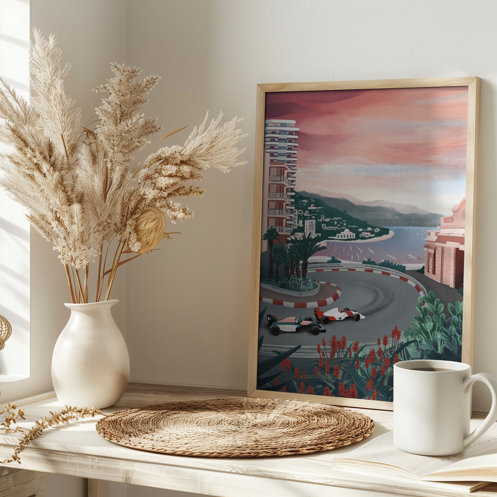 Monaco Circuit - plakatstore