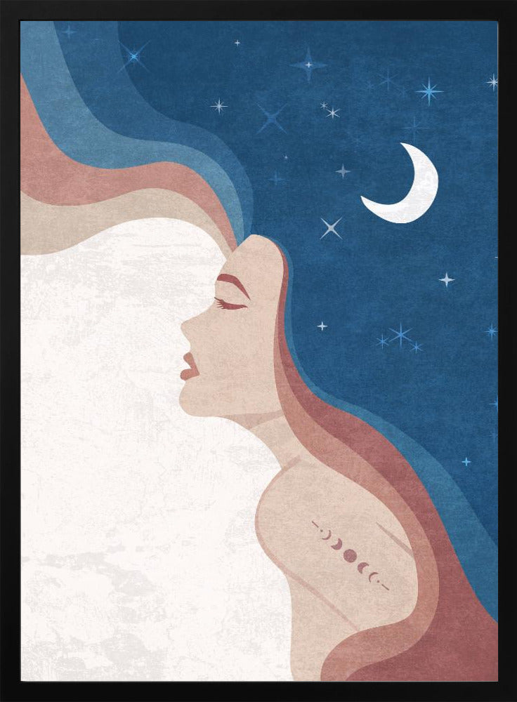 Moon Hair - plakatstore
