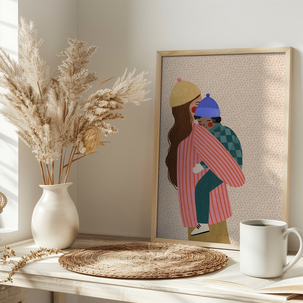 Mum and Boy - plakatstore