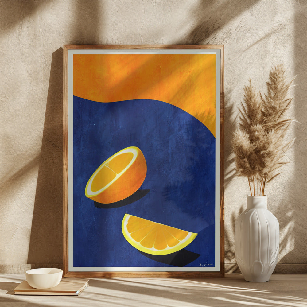 Petit Déjeuner, Deux Oranges - plakatstore