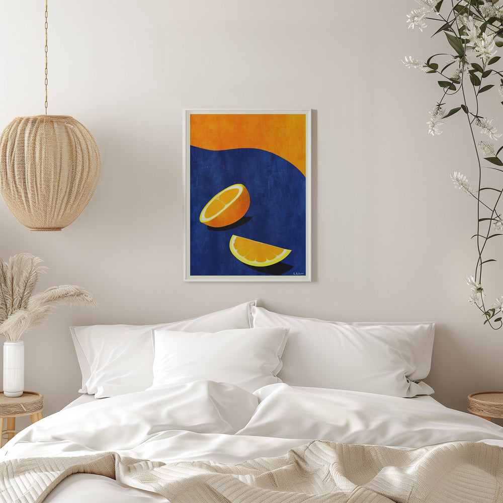 Petit Déjeuner, Deux Oranges - plakatstore