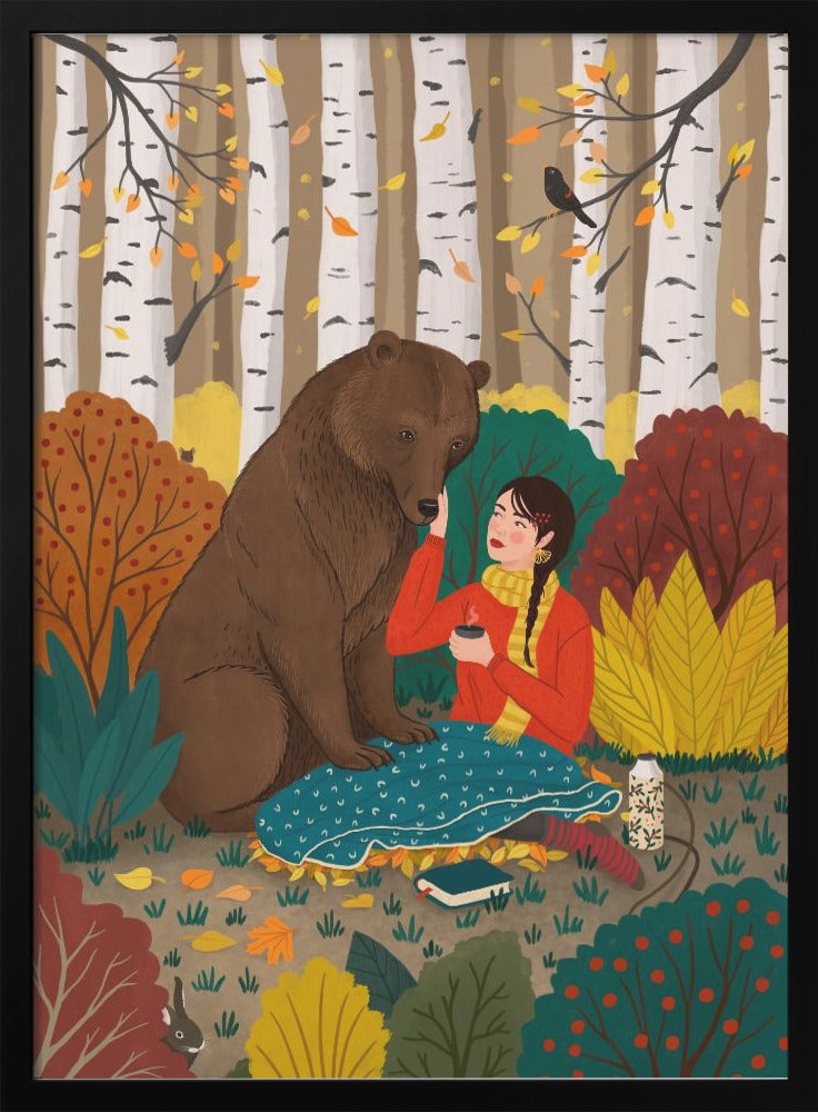 Picnic with a Bear - plakatstore
