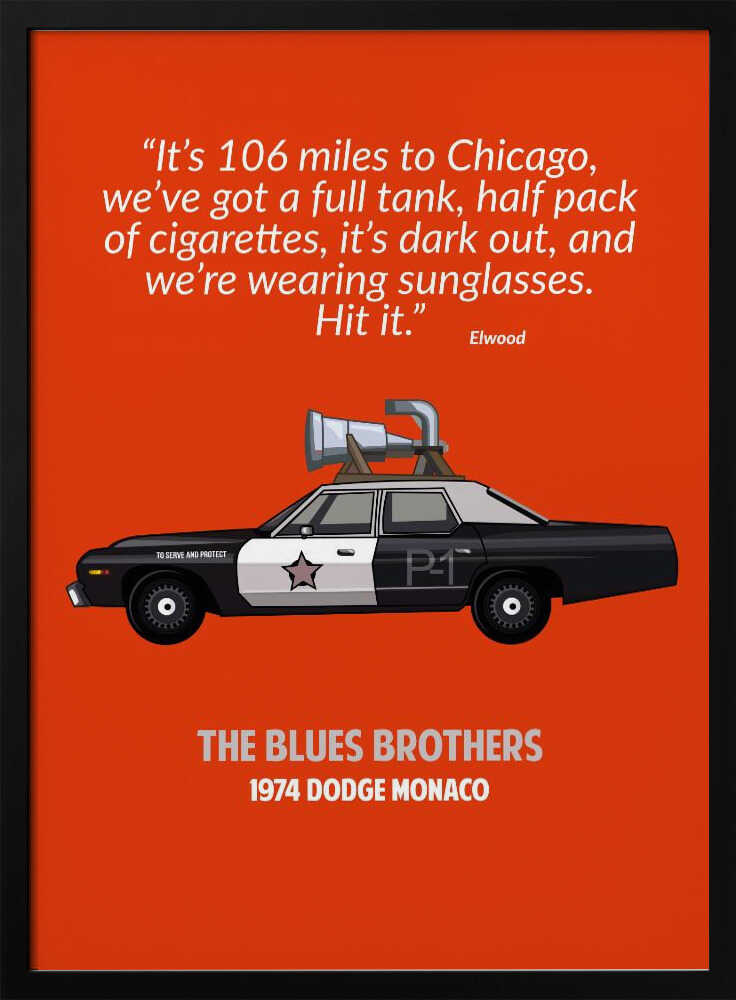 Blues Brothers Standard Wall Art