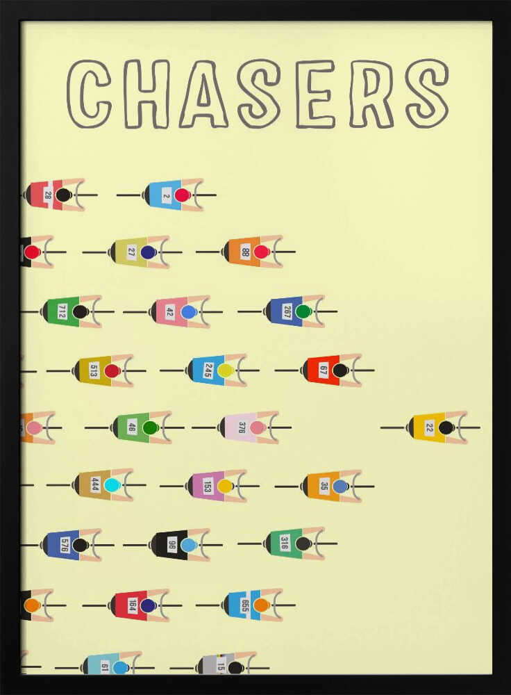 Chasers Standard Wall Art