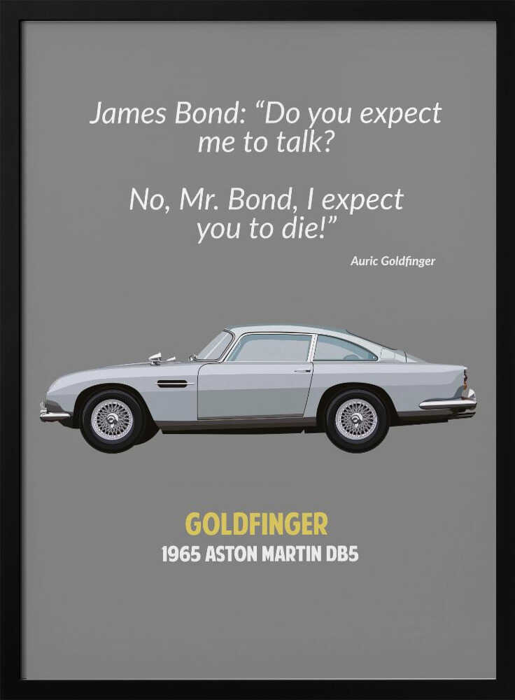 Goldfinger Standard Wall Art