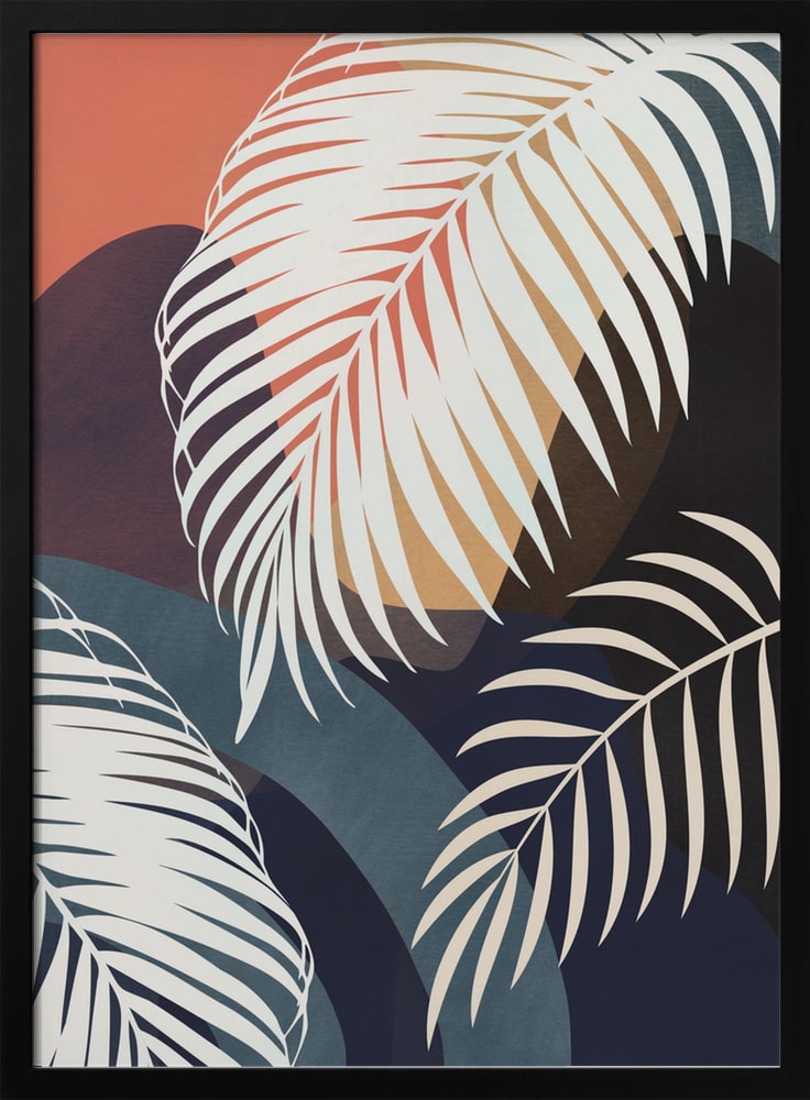 Tropical Abstract Palms