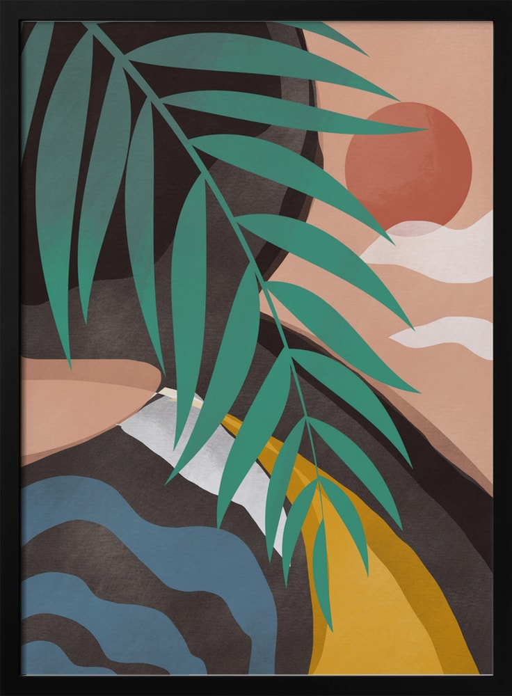 Tropical Desert Sunset