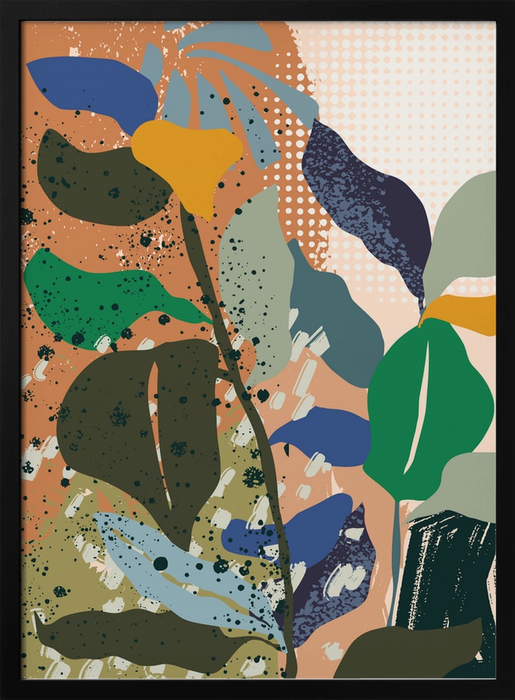 Abstract Tropical Leaves