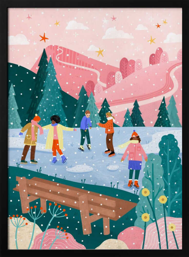 People Ice Skating