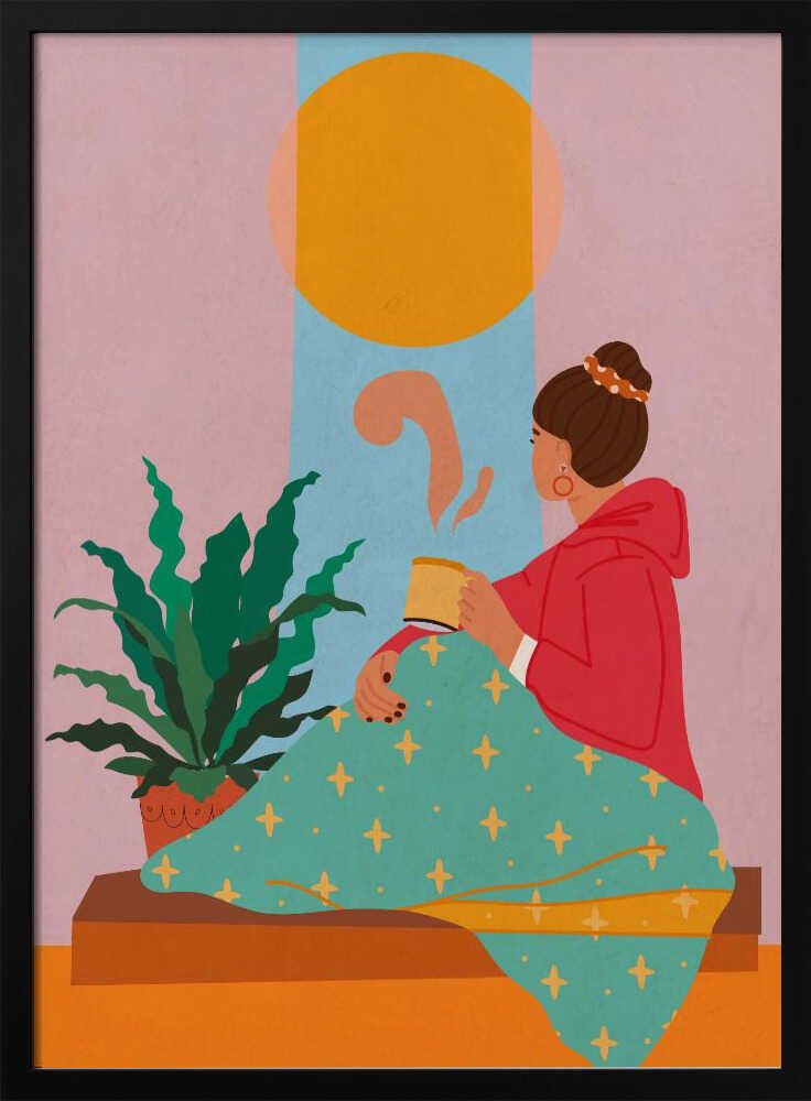 Girl Looking Out of Window 2