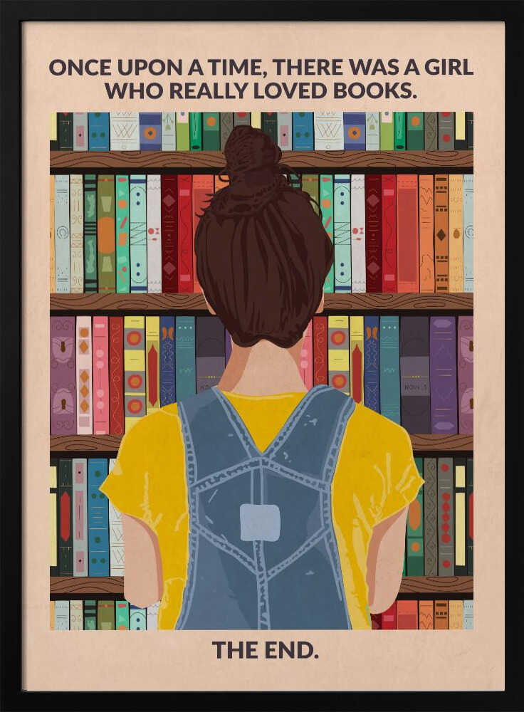 Book Girl (brunette)