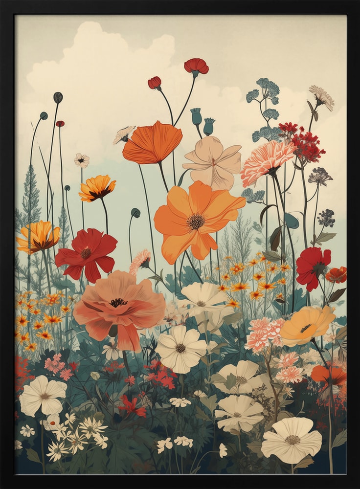 Vibrant Wildflower Field