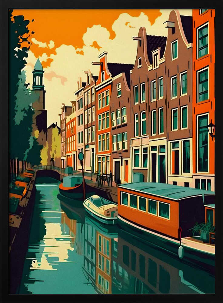 Amsterdam Canal Houses