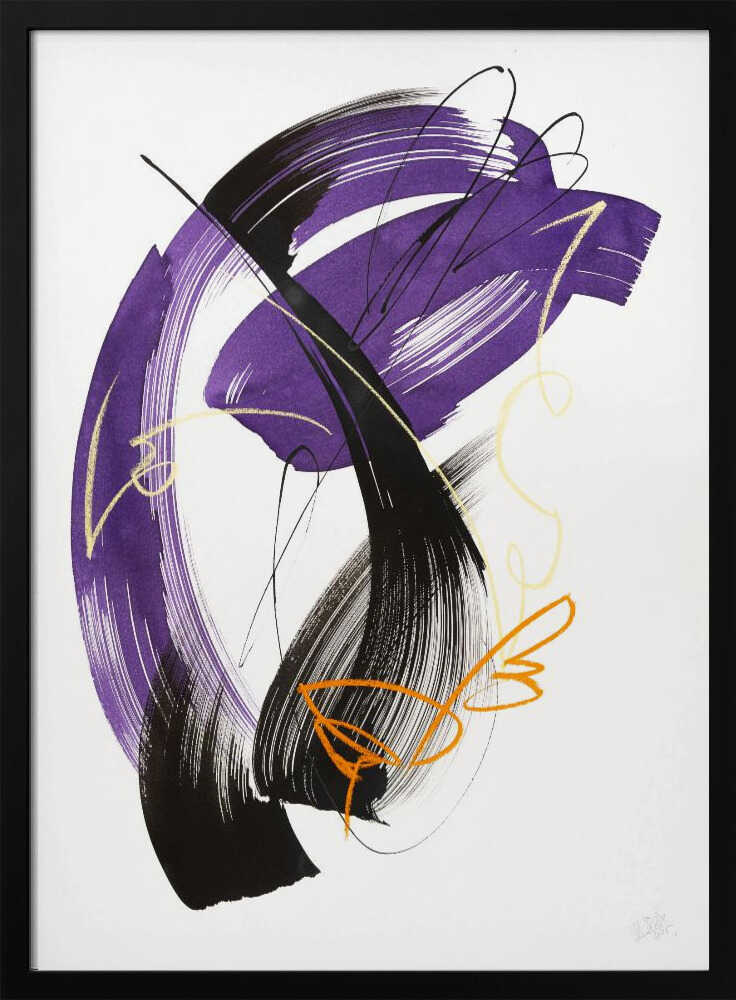 Vibrant Abstract Strokes