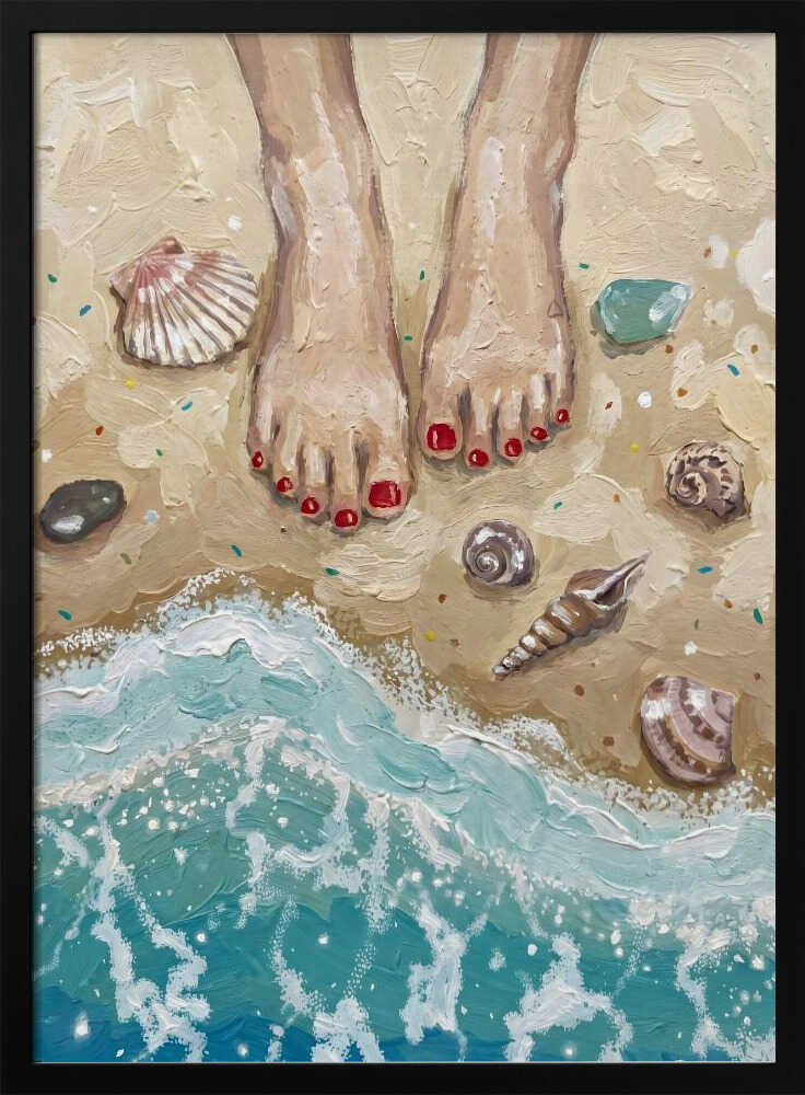 Toes in the Sand