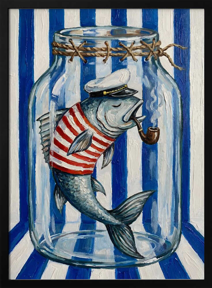 Sailor Fish In A Jar