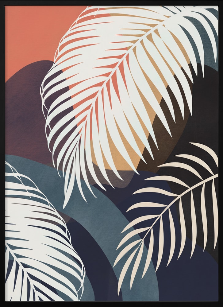 Tropical Abstract Palms