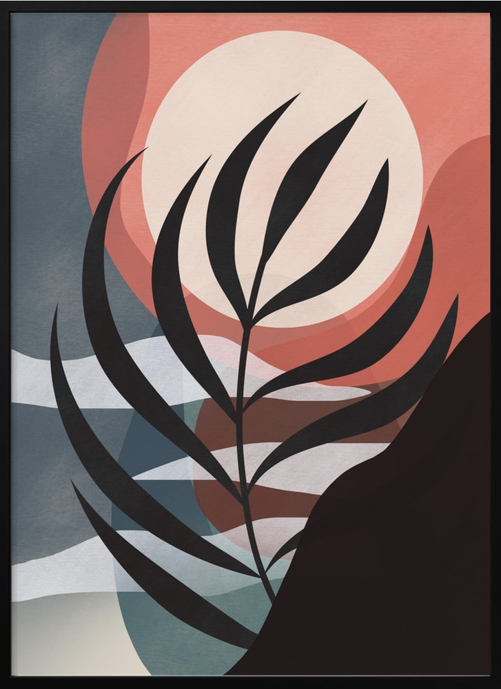 Desert Sun Silhouette