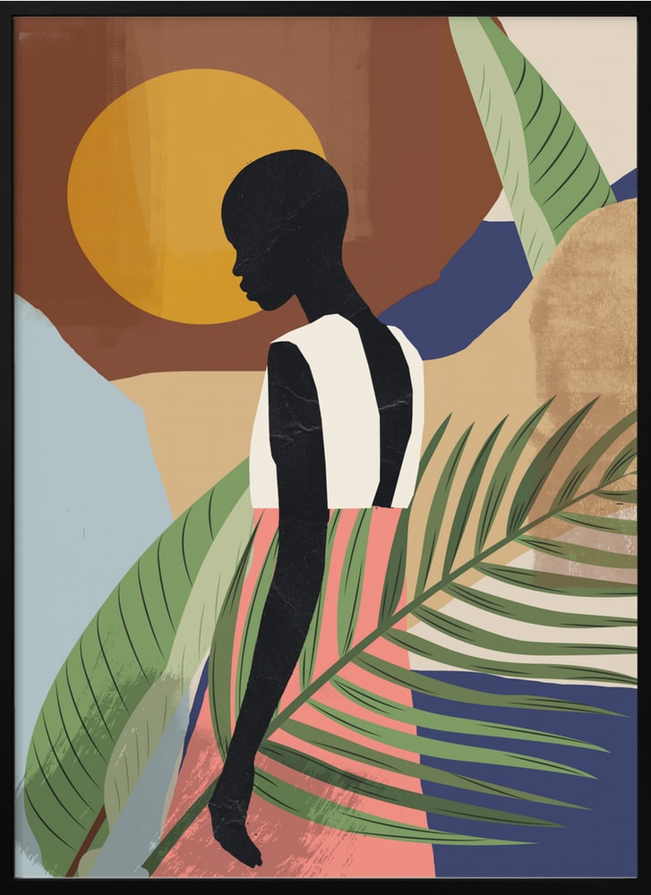 Serene Tropical Silhouette