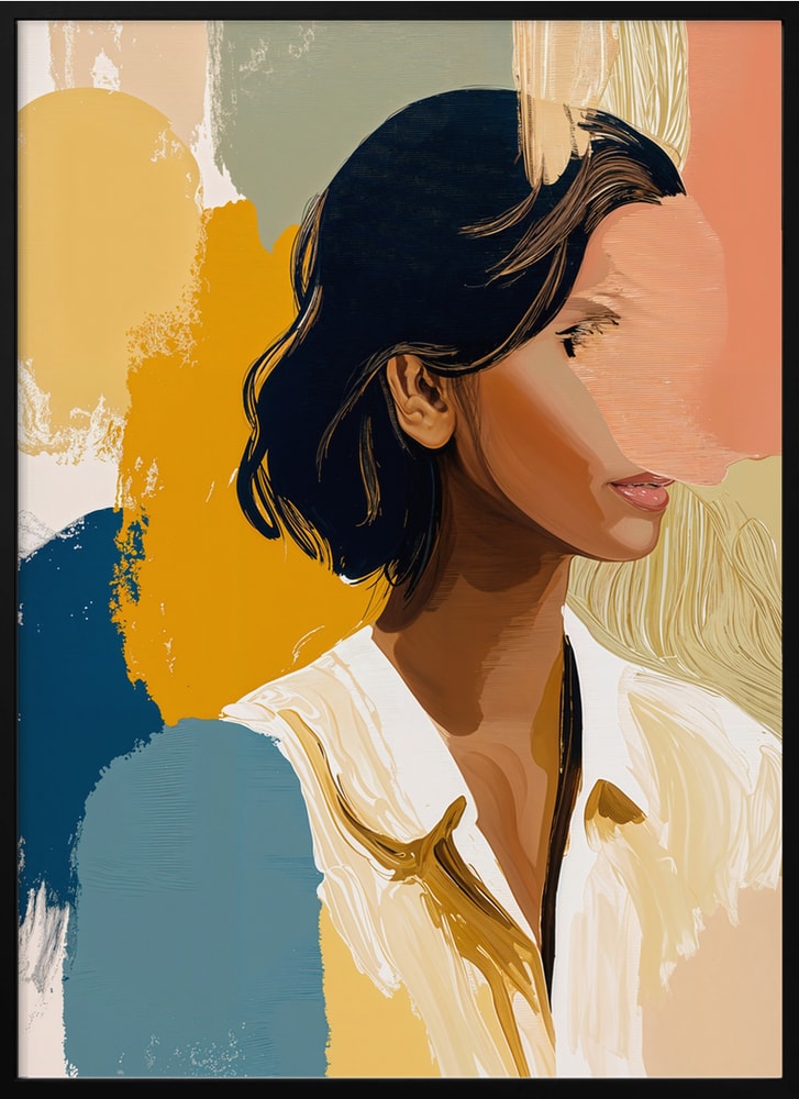 Colorful Abstract Portrait