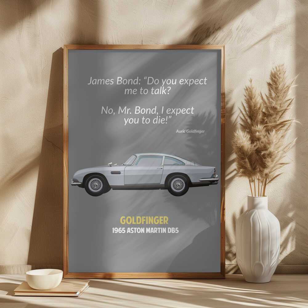 Goldfinger Standard Wall Art