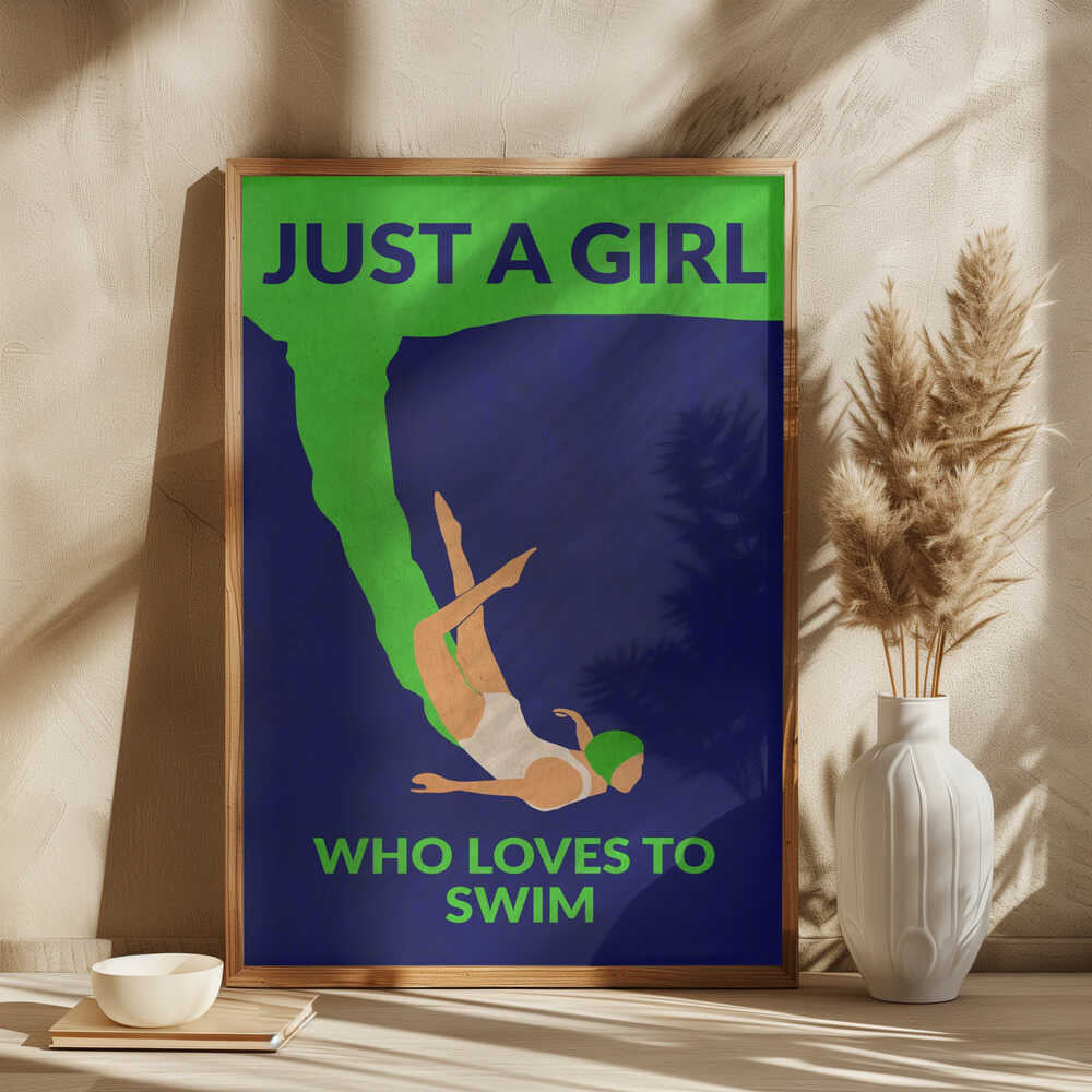 Just a Girl Who Loves To Swim