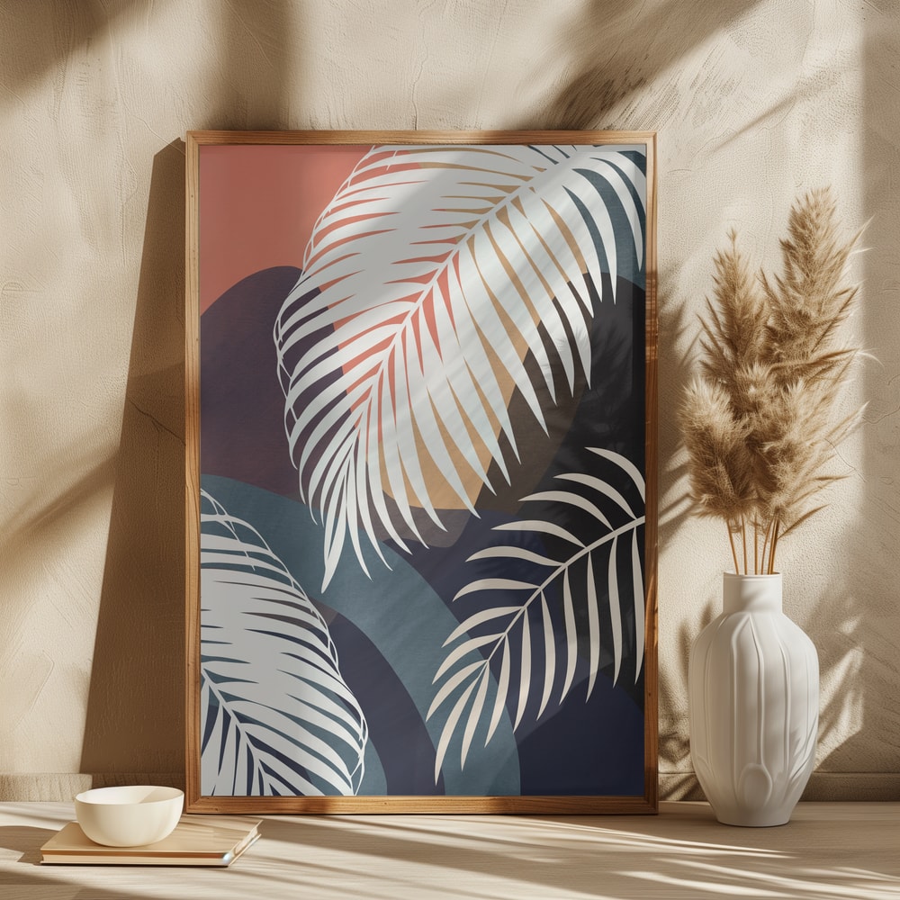 Tropical Abstract Palms