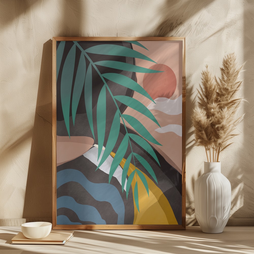 Tropical Desert Sunset