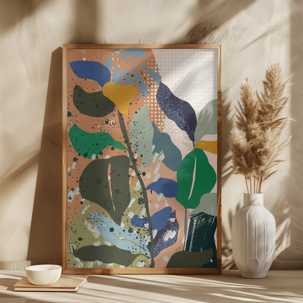 Abstract Tropical Leaves
