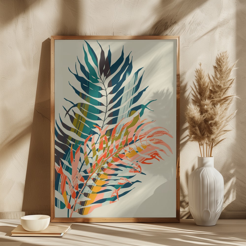 Colorful Tropical Foliage