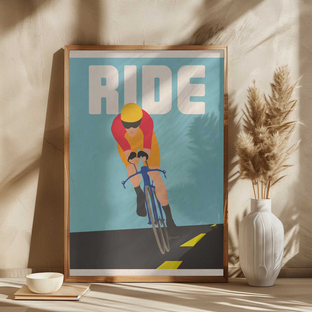 Ride Art Print