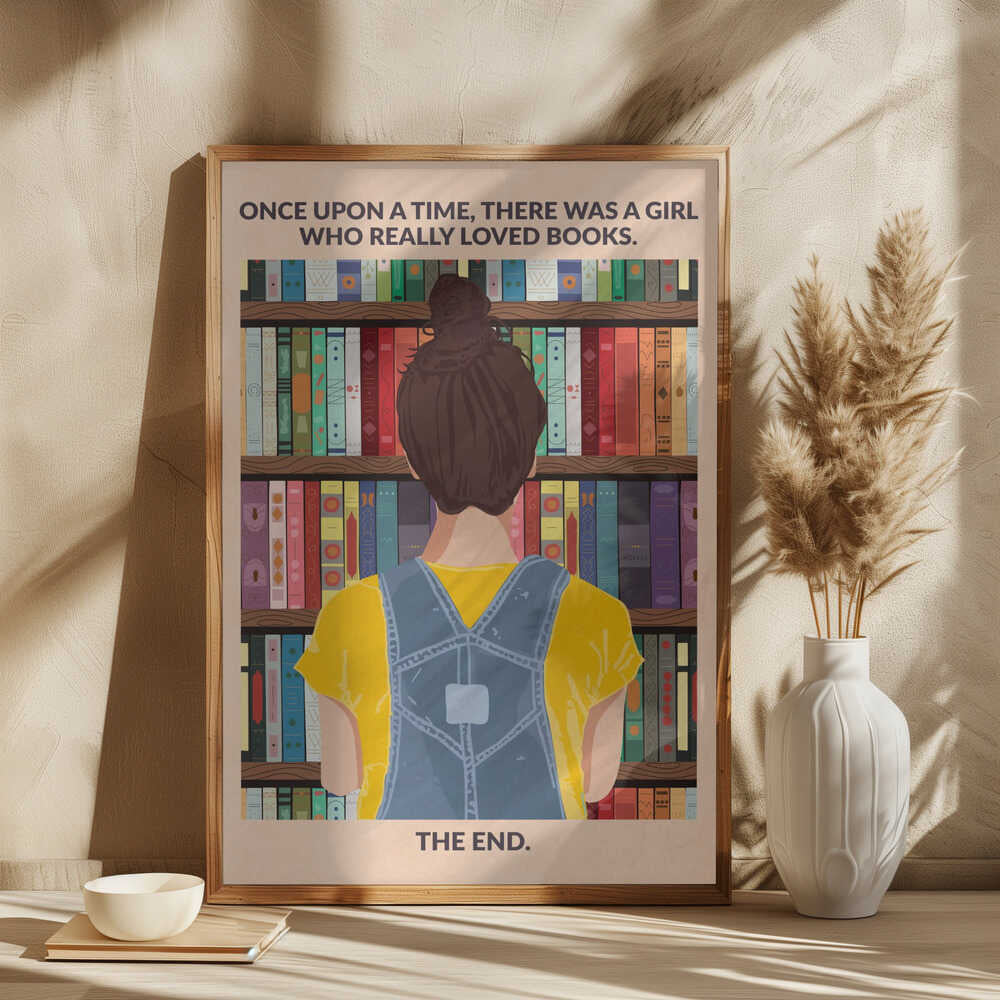 Book Girl (brunette)