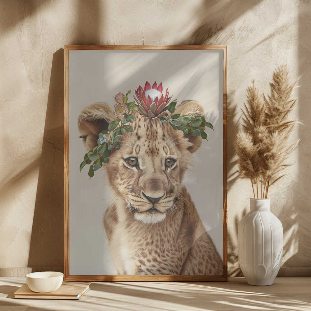Savannah Lion Cub