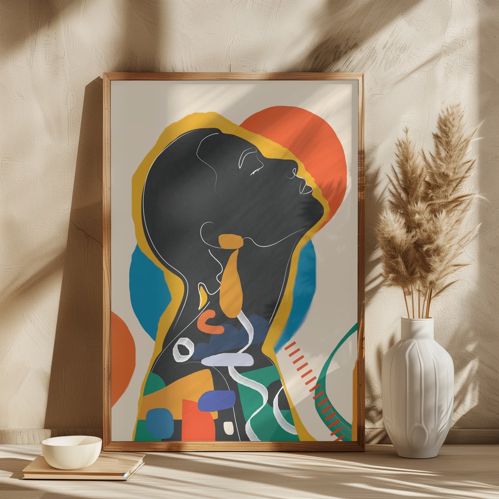 Serene Abstract Profile