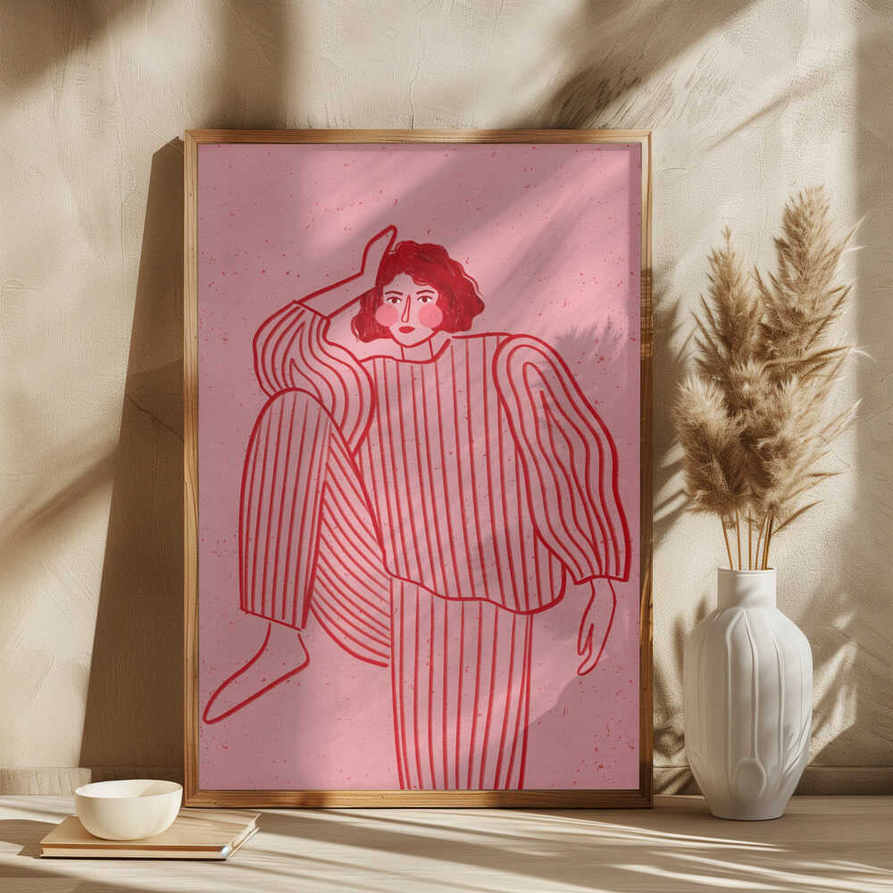 The Woman With the Striped Pyjama