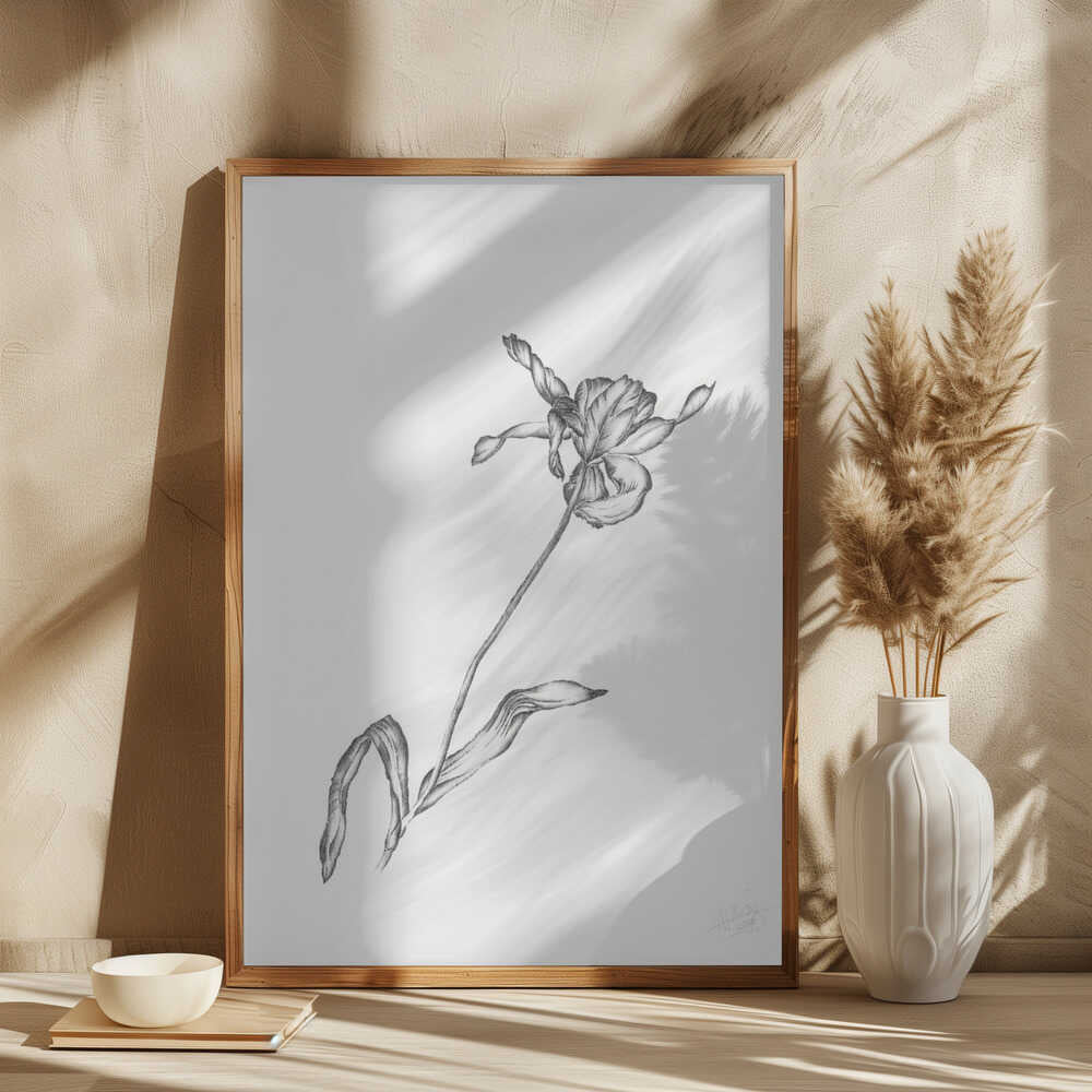 Delicate Flower Drawing