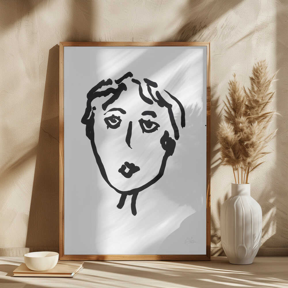 Minimalist Face Drawing