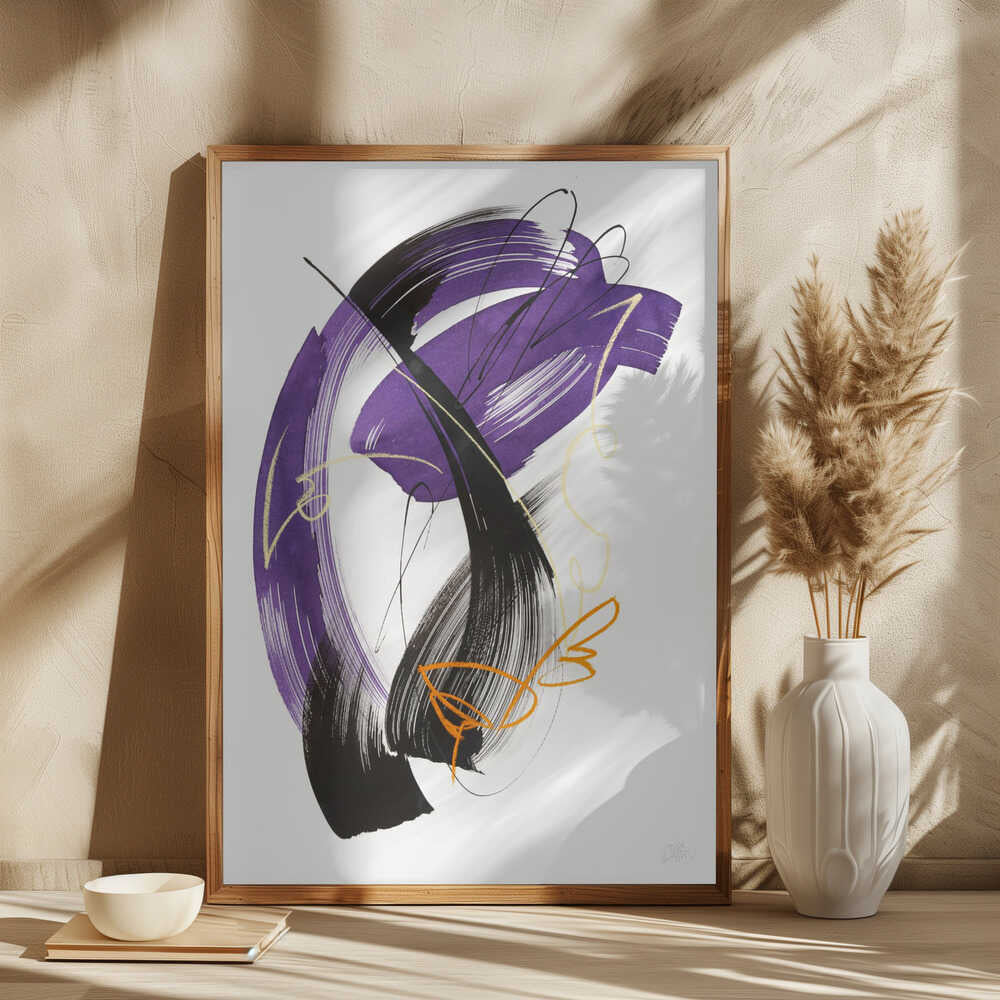 Vibrant Abstract Strokes