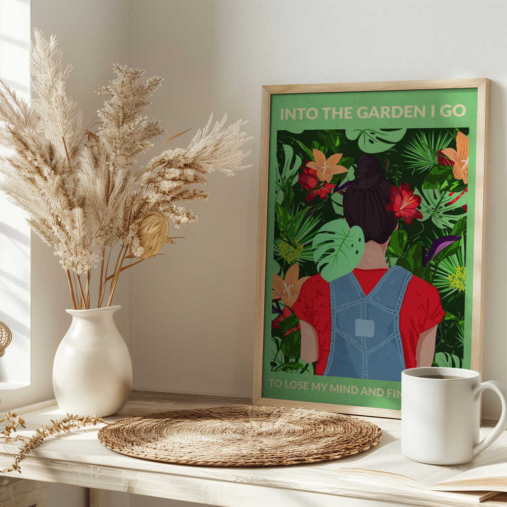 Into the Garden (brunette & Light Green)