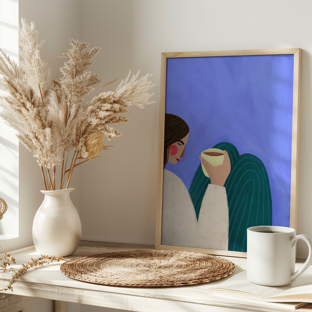 Peaceful Coffee Moment