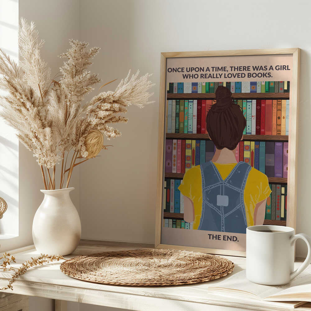 Book Girl (brunette)