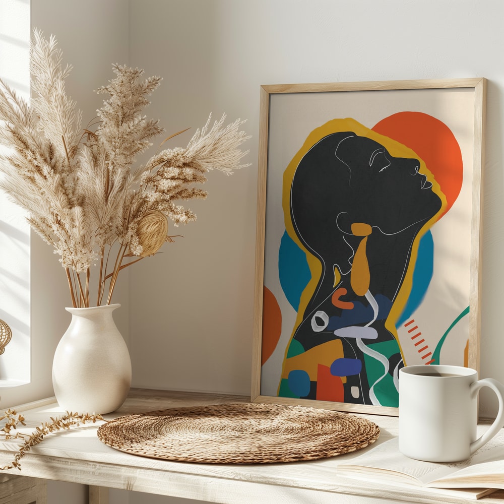 Serene Abstract Profile