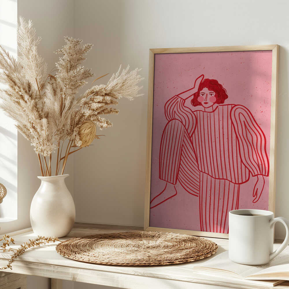 The Woman With the Striped Pyjama